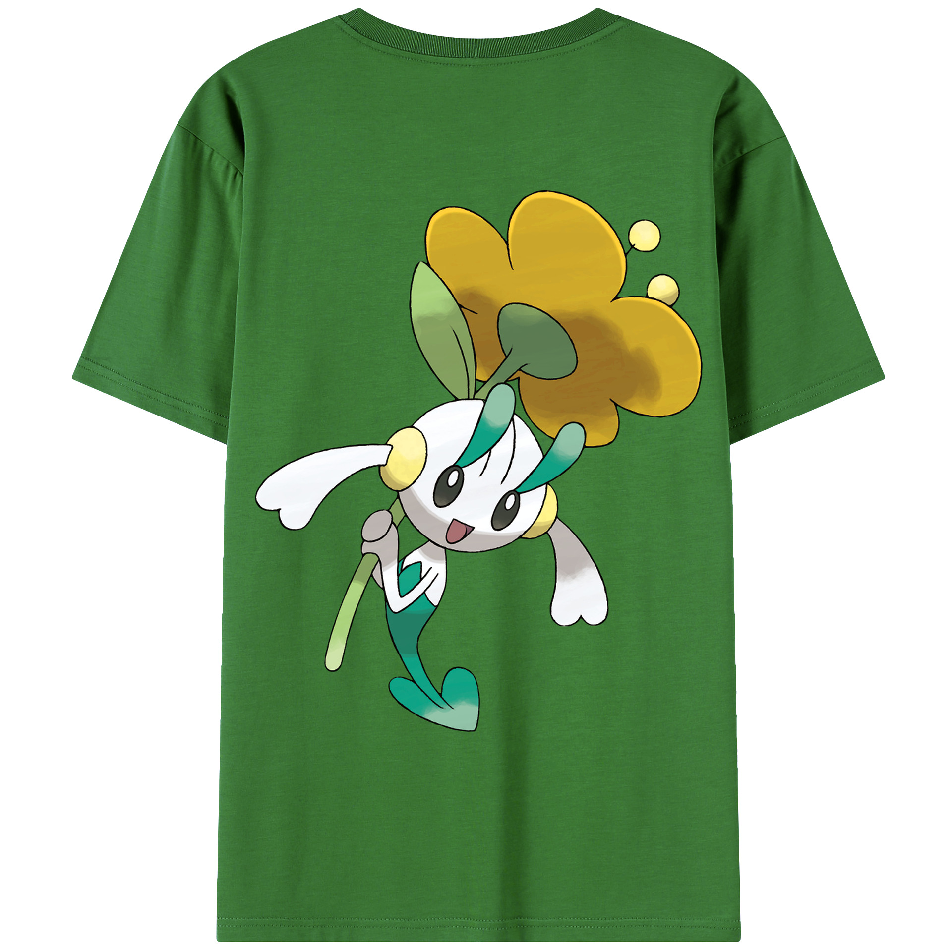 （画像用） ポケットモンスター Pokémon レディース半袖Tシャツ(バックプリント)